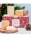 La Saponaria Holiday Vibes Box - Cuddle Solid Body Cream and Shower Soap - Almonds and Ginger Body Lotions And Oils