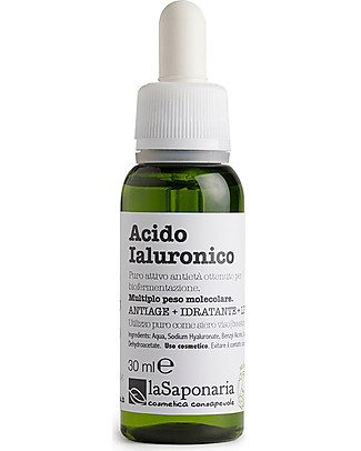 La Saponaria Hyaluronic Acid - 30 ml - Multi-molecular Weight Face