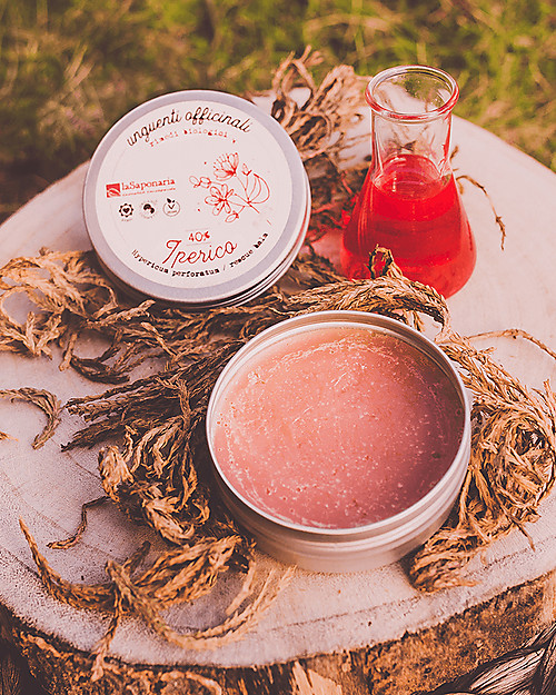 La Saponaria Hypericum Balm - 50 ml - Soothing and Emollient Body Lotions And Oils