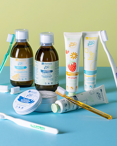 La Saponaria Kids Soothing Toothpaste - Strawberry - 75 ml Toothpaste