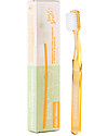 La Saponaria Kids Toothbrush in Vegetable Fiber - Apricot - 100% Biodegradable! Toothbrush
