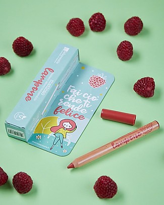La Saponaria Maticao Temperable Lip Balm - Raspberry - Pencil Shaped - A Green Solution! Face Creams