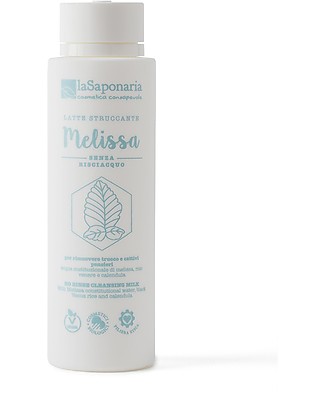 La Saponaria Melissa Cleansing Milk, 150 ml - With calendula and black Venus rice Face