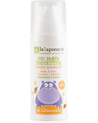 La Saponaria Nappy Change Organic Protective Cream, 50 ml - Nourishing and lenitive Nappy Creams