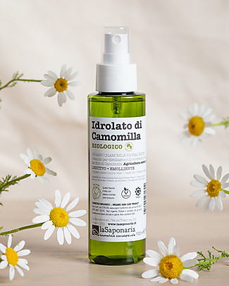 La Saponaria Organic Chamomile Hydrolat - 100 ml - Soothe and Purifies Face