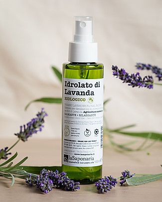 La Saponaria Organic Lavender Hydrolat - 100 ml - Soothe and Refresh Face Creams
