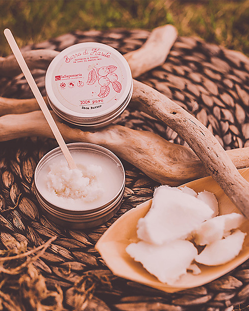 La Saponaria Organic Shea Butter - 50 ml - For irritated skins! Body Lotions And Oils