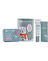 La Saponaria Polar Bear Tin Bank with Eye Patches + Wow Eye Contour + Lift&Restore Eye Contour Sample - Tin Body Lotions And Oils