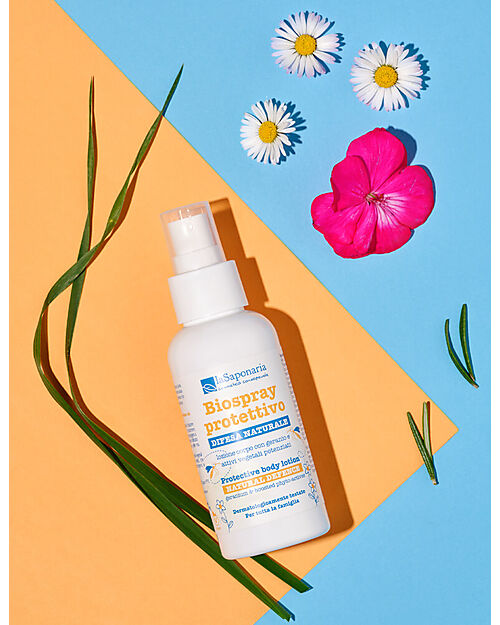 La Saponaria Protective Biospray - Natural Defense Against Insects and Mosquitos - 100 ml Mosquito Repellant