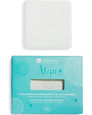 La Saponaria Soap Dish in Diatomaceous Seaweed Home Cleaning