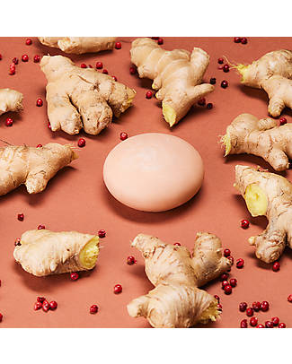 La Saponaria Solid Cream UP! - Pink Pepper and Ginger - 80 ml - Toning Body Lotions And Oils