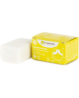 La Saponaria Solid Shampoo Strenghtening and Soothing, 50 gr Shampoos And Bath Wash