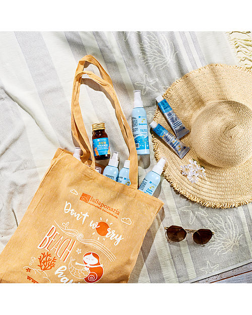 La Saponaria Sun Cream SPF50 - Travel Size - 40ml - 100% Mineral Filters Sun Screen