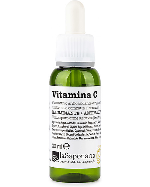 La Saponaria Vitamin C - Brightening + Anti-Stain - 30ml Face Creams