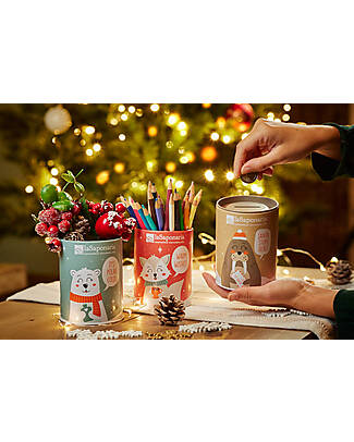 La Saponaria Walrus Piggy Bank with Body Cream and Scrub Face Creams