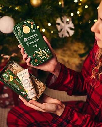 La Saponaria Winter Forest Box - Phytokeratin and Lemon Hand Cream + Nail File Body Lotions And Oils