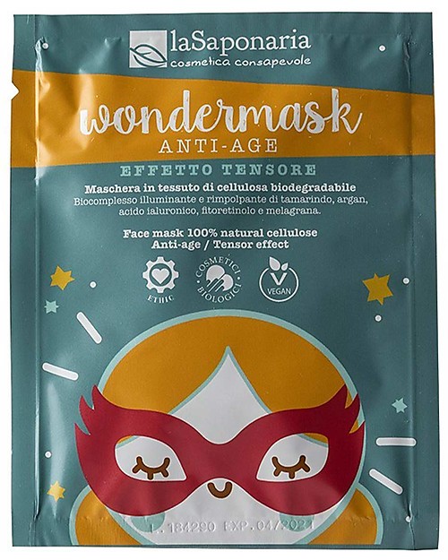 La Saponaria WonderMask - Anti-Age Face Mask in Natural Cellulose Face Masks