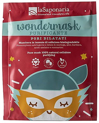 La Saponaria WonderMask - Purifying Face Mask in Natural Cellulose Face Creams