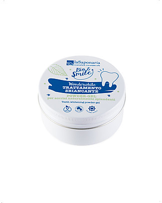 La Saponaria WonderWhite Solid Toothpaste - 50 g Toothpaste and Toothbrush