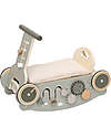 Label Label 3 in 1 Swing Swivel and Machine - Olive - FSC Wood - 2+ Years Rides On