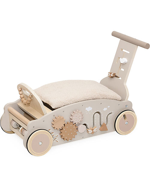 Label Label 3 in 1 Swing Walker and Machine - Hazelnut - FSC Wood - 2+ Years Rides On