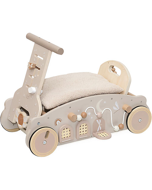 Label Label 3 in 1 Swing Walker and Machine - Hazelnut - FSC Wood - 2+ Years Rides On
