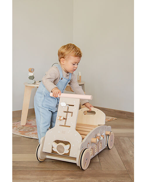 Label Label 3 in 1 Swing Walker and Machine - Hazelnut - FSC Wood - 2+ Years Rides On