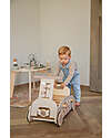 Label Label 3 in 1 Swing Walker and Machine - Hazelnut - FSC Wood - 2+ Years Rides On