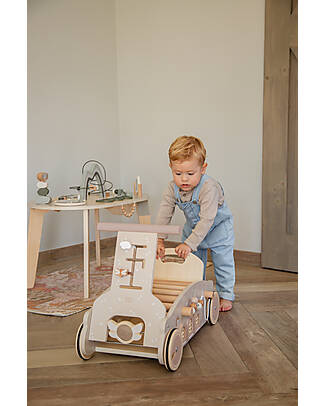 Label Label 3 in 1 Swing Walker and Machine - Hazelnut - FSC Wood - 2+ Years Rides On