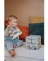 Label Label 5-in-1 Activity Cube in FSC Wood - Olive -12+ m Wooden Stacking Toys