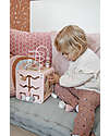 Label Label 5-in-1 Activity Cube in FSC Wood - Pink -12+ m Wooden Stacking Toys