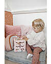 Label Label 5-in-1 Activity Cube in FSC Wood - Pink -12+ m Wooden Stacking Toys