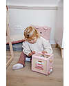 Label Label 5-in-1 Activity Cube in FSC Wood - Pink -12+ m Wooden Stacking Toys
