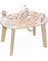 Label Label Activity Table - Pink - Wood - Stimulates Creativity Wooden Stacking Toys
