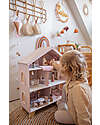 Label Label Doll House - Pink - Wood Dolls Houses