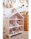 Label Label Doll House - Pink - Wood Dolls