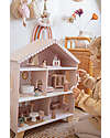 Label Label Doll House - Pink - Wood Dolls