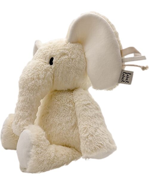 Label Label Elephant Elly Soft Toy - Ivory - Big Soft Toys