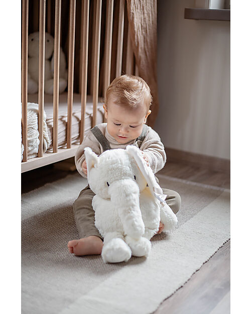 Label Label Elephant Elly Soft Toy - Ivory - Big Soft Toys