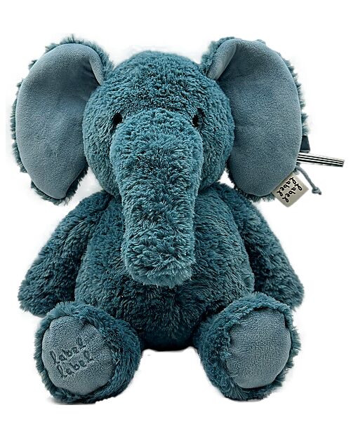 Label Label Elly L'Elefante Plush Toy - Blue - Medium - 26 cm - 0+ Soft Toys