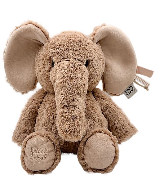 Label Label Elly L'Elefante Plush Toy - Hazelnut - Medium - 26 cm - 0+ Soft Toys