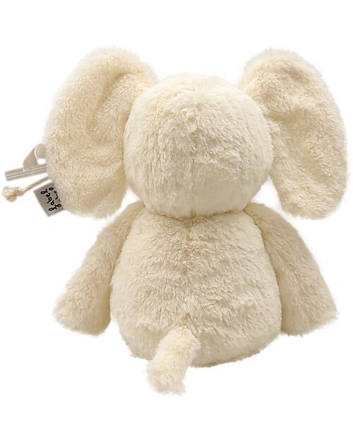 Label Label Elly The Elephant Plush Toy - Ivory - Medium - 26 cm - 0+ Soft Toys