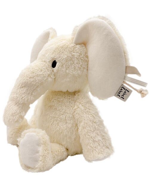 Label Label Elly The Elephant Plush Toy - Ivory - Medium - 26 cm - 0+ Soft Toys