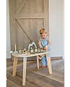 Label Label FSC Wood Multiactivity Table - Olive - 2+ years Wooden Stacking Toys