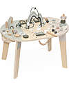 Label Label FSC Wood Multiactivity Table - Olive - 2+ years Wooden Stacking Toys