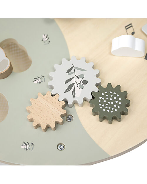 Label Label FSC Wood Multiactivity Table - Olive - 2+ years Wooden Stacking Toys