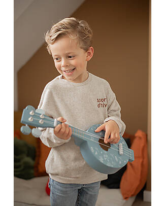Label Label FSC Wooden Banjo - Blue - 12+ m Musical Instruments