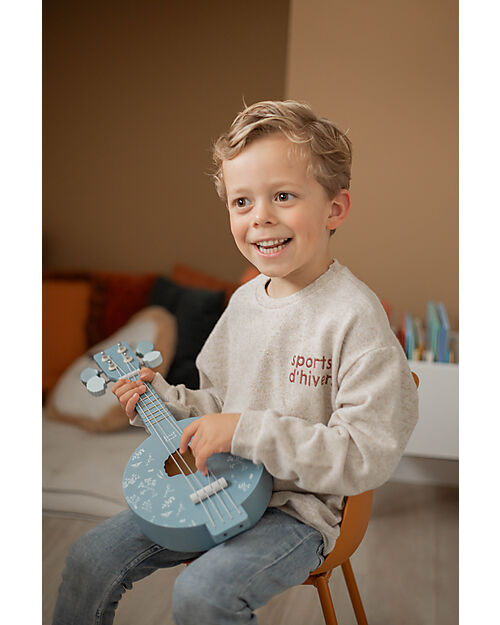 Label Label FSC Wooden Banjo - Blue - 12+ m Musical Instruments