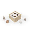 Label Label FSC Wooden Interlocking Geometric Shapes Box - Beige - 18+ m Wooden Stacking Toys
