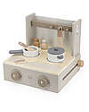 Label Label FSC Wooden Mini Folding Kitchen - Beige - 36+ m Toy Kitchens